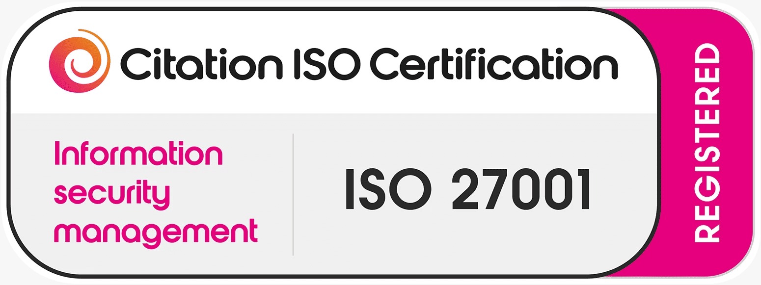 Citation ISO Certification 27001