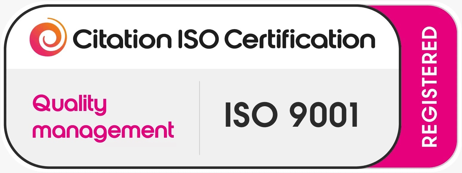 Citation ISO Certification 9001